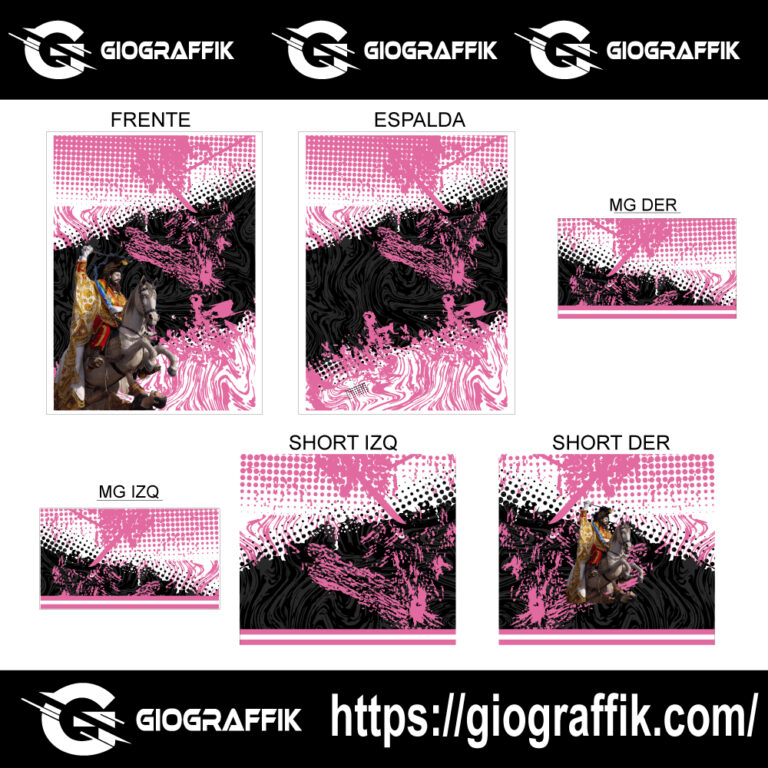 FUTSALERO GRUNGE ROSADO BLACK
