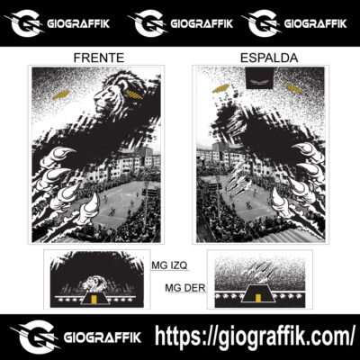 FUTSALERO LEON BLACK GARRAS GRUNGE
