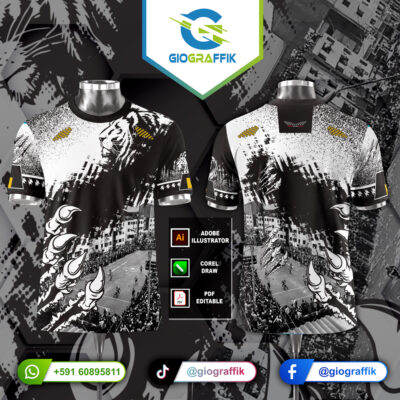FUTSALERO LEON BLACK GARRAS GRUNGE