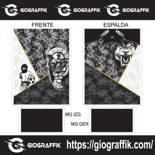 FUTSALERO PLOMO GRUNGE LEON BLACK