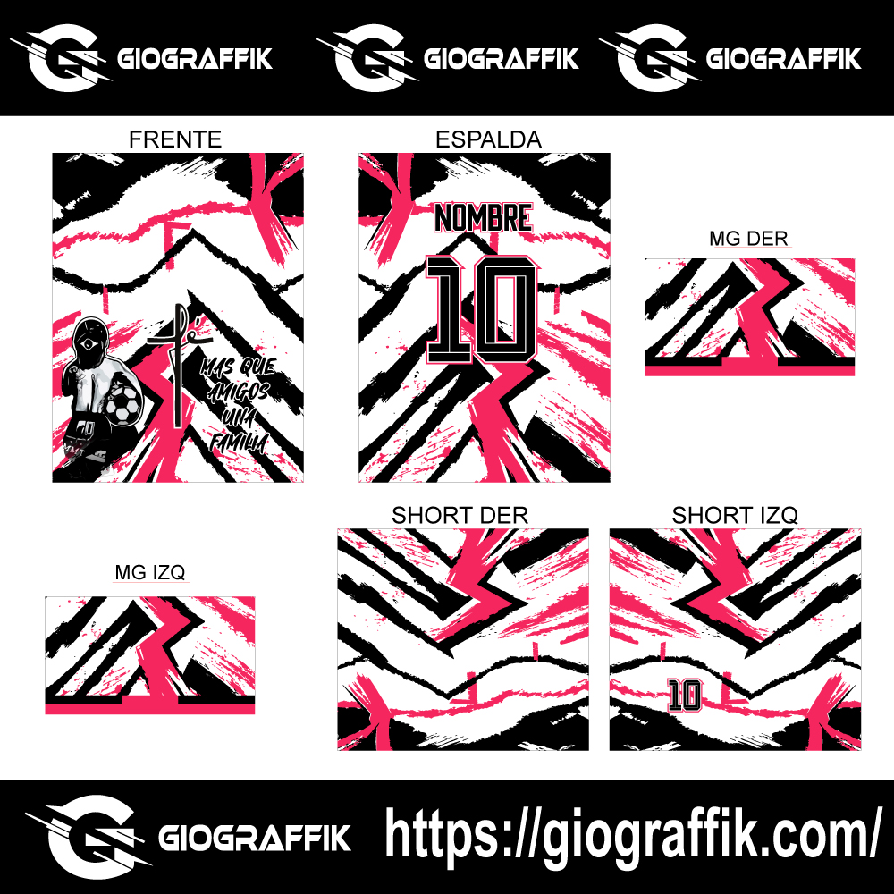 FUTSALERO ROSADO GRUNGE - Image 2