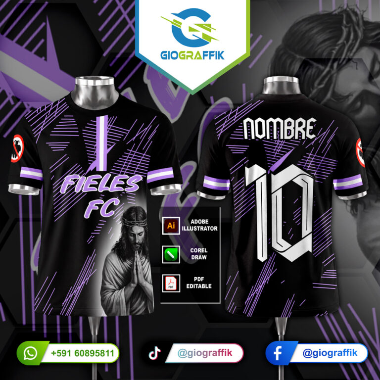 JESUS FUTSALERO BLACK WHITE