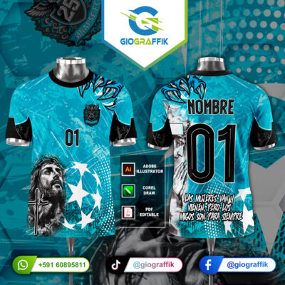 SINAPSE FC GRUNGE FUTSALERO CELESTE CIAN
