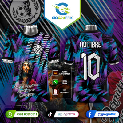 TETERHAM GEOMETRIC DEGRADE JESUS FUTSALERO