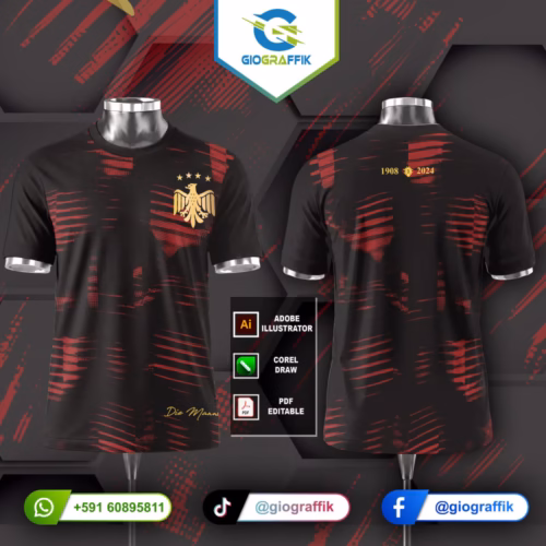ALEMANIA GRUNGE RED