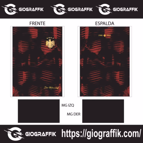 ALEMANIA GRUNGE RED
