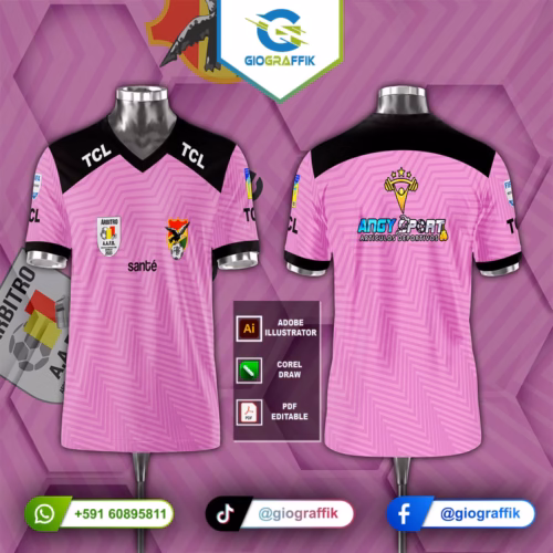 ANGY SPORT ARBITRO ROSADO