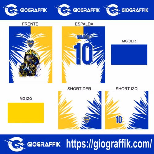 BOCA JUNIOR PERSONALIZADO