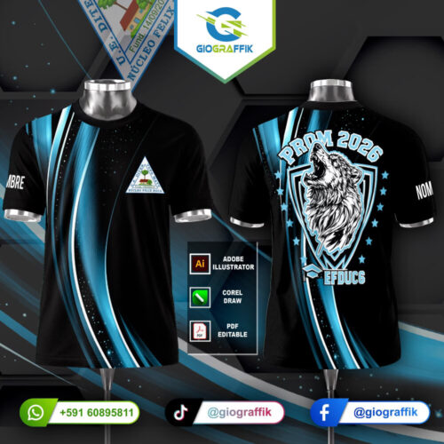 COLEGIO TUPA MATY PROMO DEGRADE BLACK