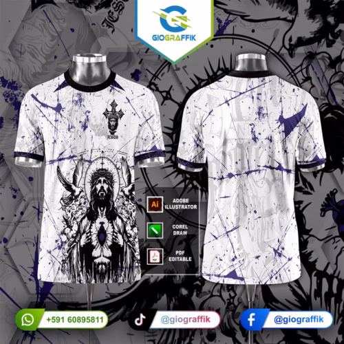 CRISTO CORAZON MORADO FUTSALERO