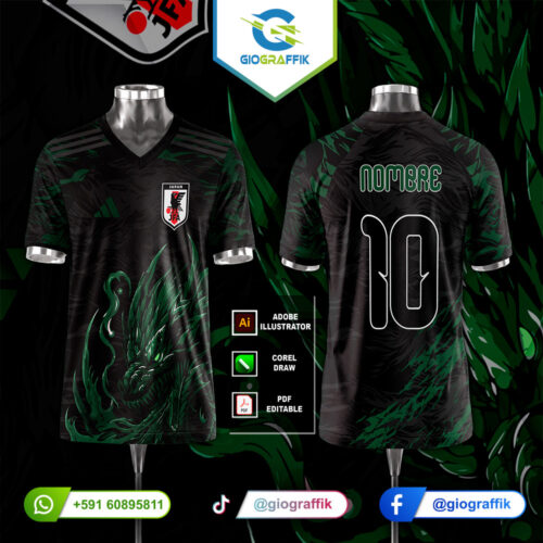 JAPON DRAGON GREEN
