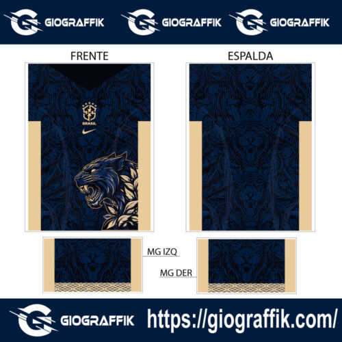 PANTERA BEIGE BLUE TRAMA