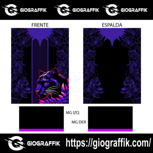 PANTERA BRASIL MORADO FLORAL